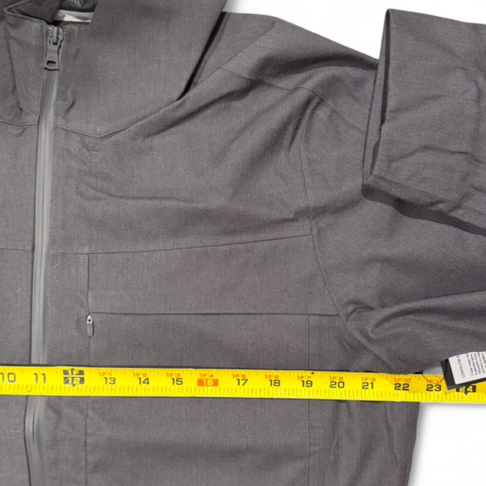 RHONE Grey Commuter Water Resistant Hooded Field Coat Size Men’s Medium (NWT) - Picture 7 of 10